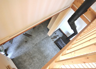 薪ストーブのある暮らしを楽しむ間取り